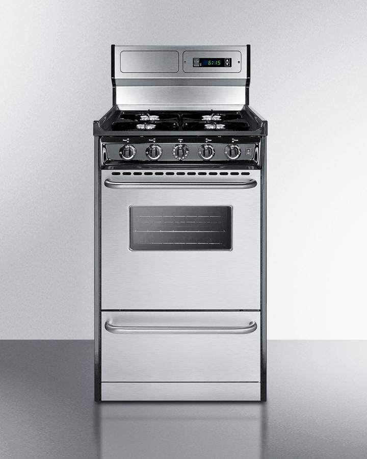 20" Free Standing Gas Range