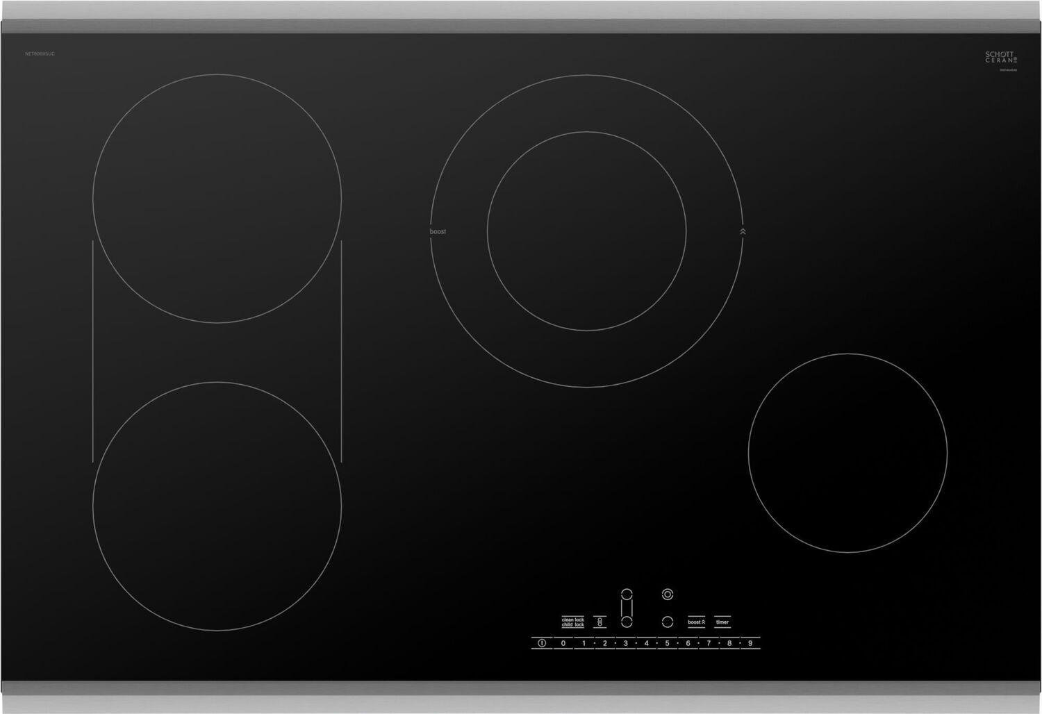 5 ring halogen hob