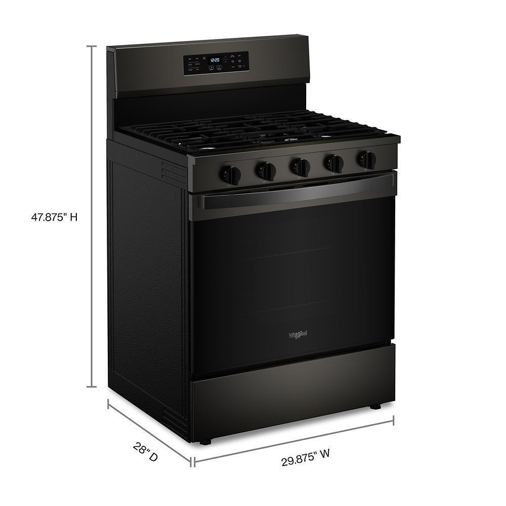 Whirlpool 30" Freestanding Gas Range