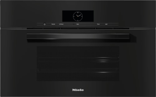 Dgc 7870 Obsidian Black - 30" Compact Combi-Steam Oven XL For Steam Cooking, Baking, Roasting With Roast Probe + Menu Cooking.