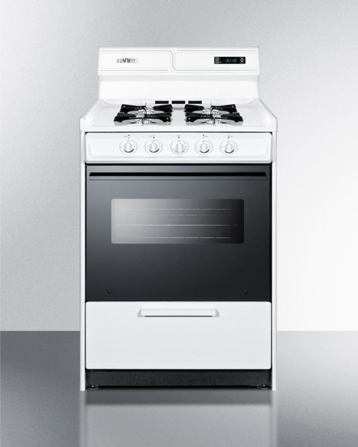 24" Free Standing Gas Range