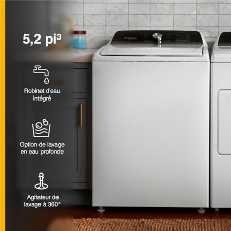 Whirlpool High Efficiency Top Load Washer