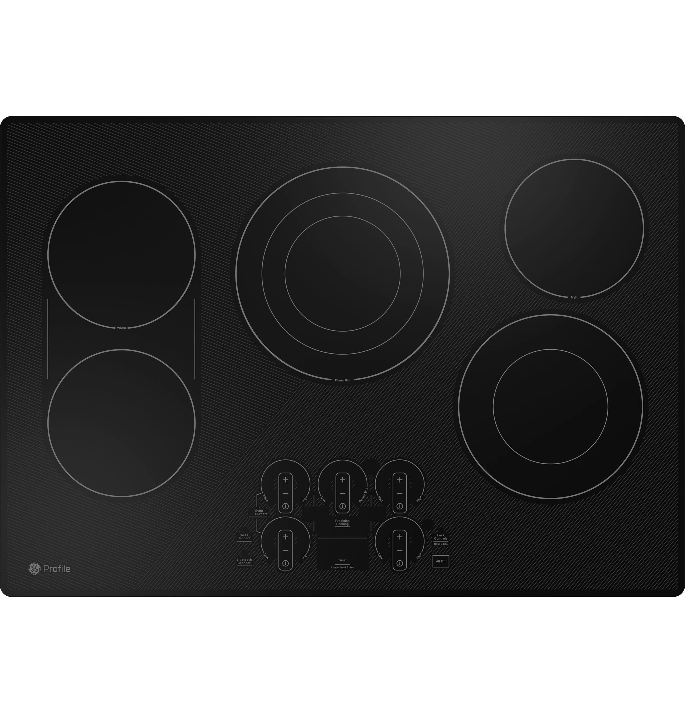 Ge Profile™ 30" Built-In Touch Control Electric Cooktop