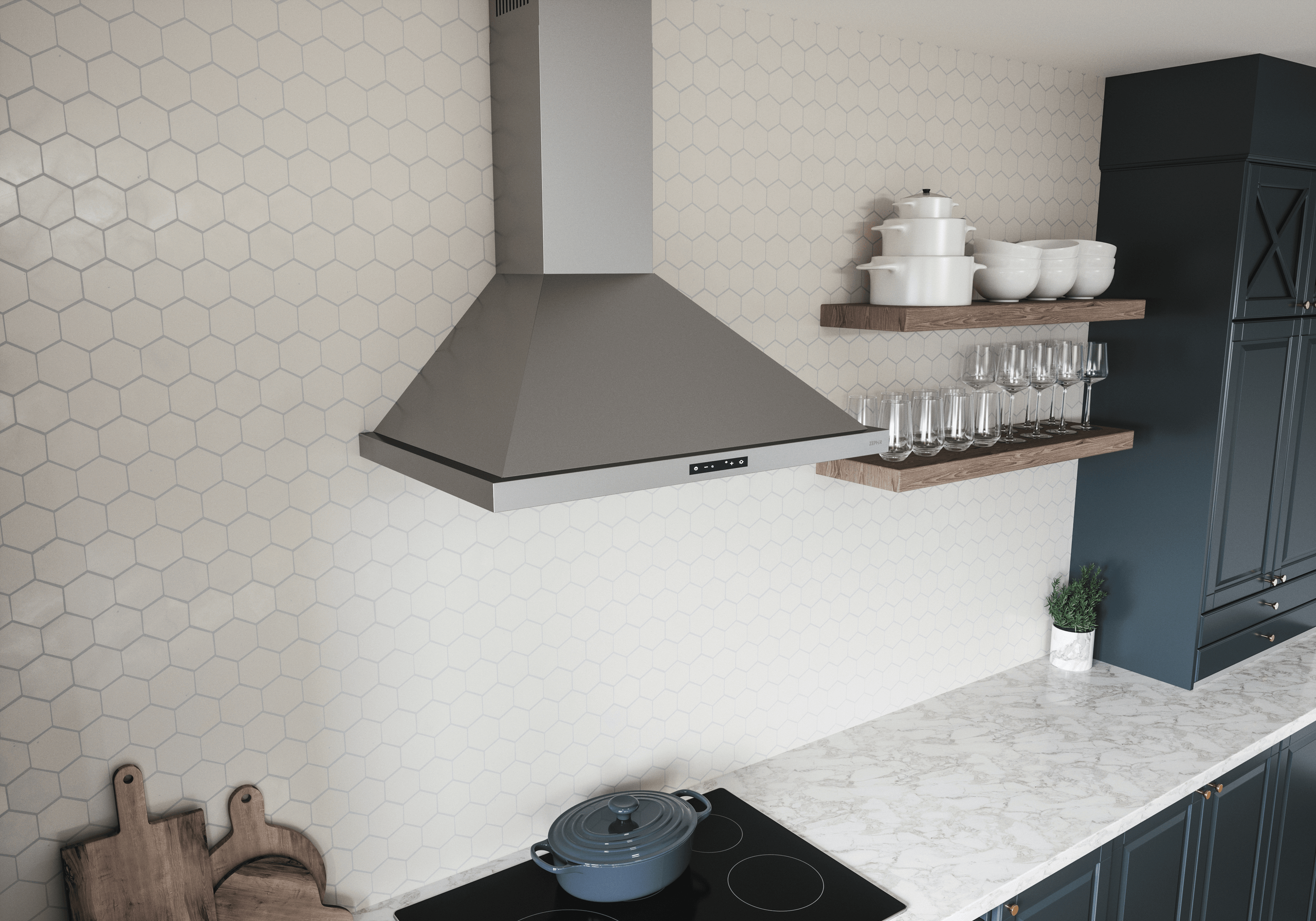 Zephyr Range Hoods Ducted Hood