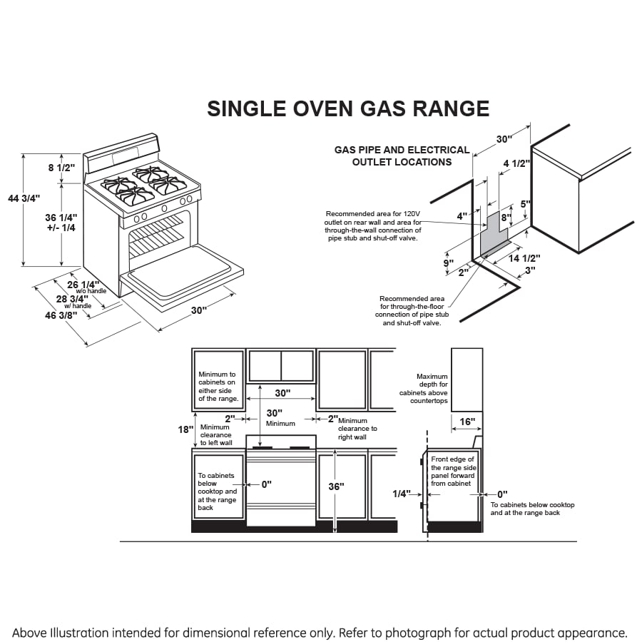 Hotpoint Gas Ranges 30" Free Standing Gas Range