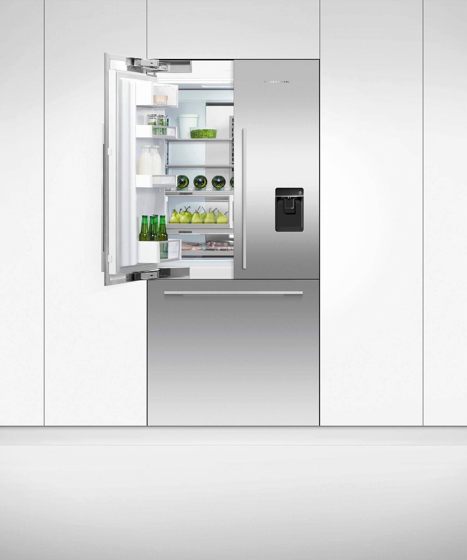 French Door Built In Refrigerator
