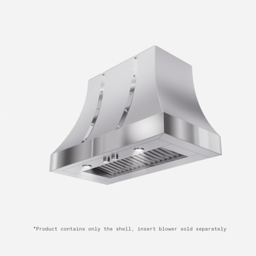 Oristano Wall Mount Range Hood 36" Wide - Nacfm
