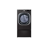 7.4 cu. ft. Ultra Large Capacity Smart wi-fi Enabled Front Load Electric Dryer with TurboSteam(TM) and Built-In Intelligence