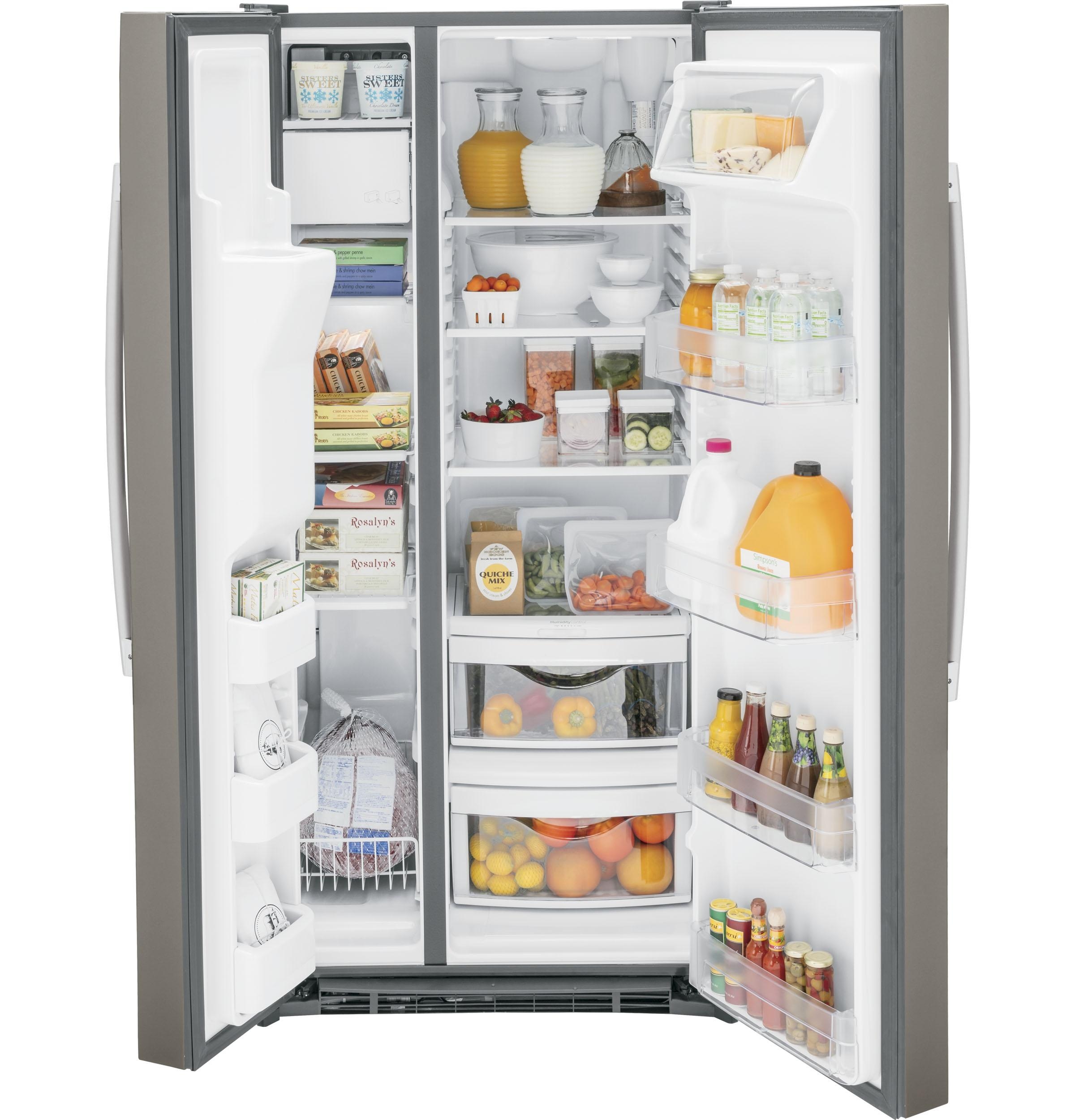 GE Appliances Refrigerators Side-By-Side Refrigerator