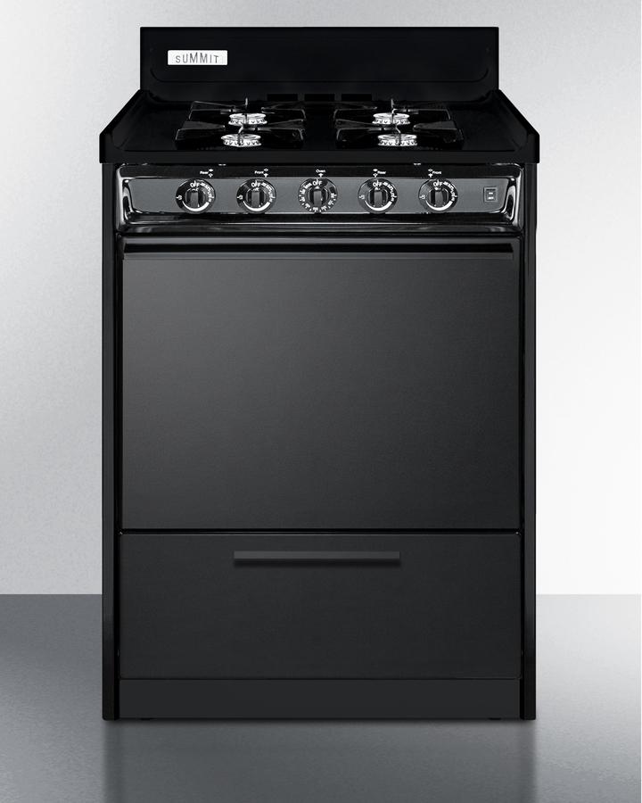 24" Free Standing Gas Range