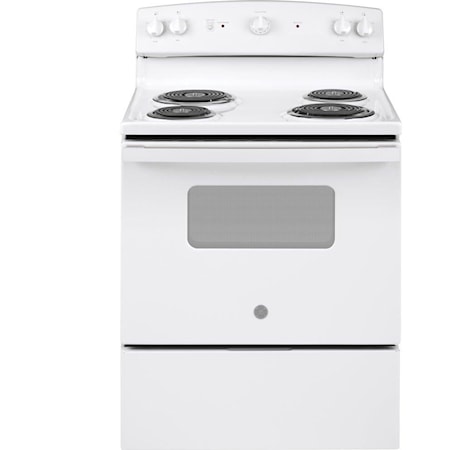 30" Freestanding Coil Electric Range