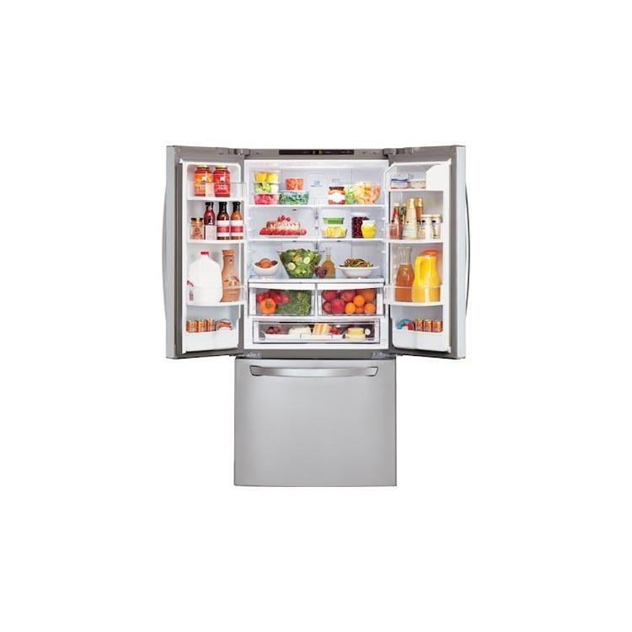 LG Appliances Refrigerators French Door Freestanding Refrigerator