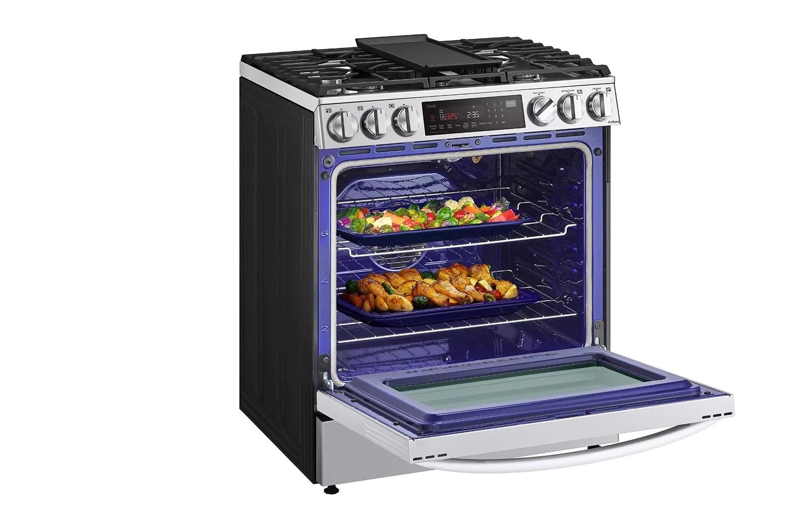 LG Appliances Gas Ranges Slide In Gas Range