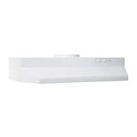 Broan(R) 30-Inch Under-Cabinet Range Hood, White