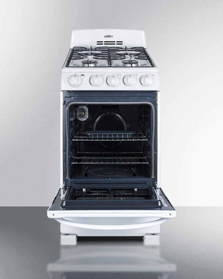 20" Free Standing Gas Range