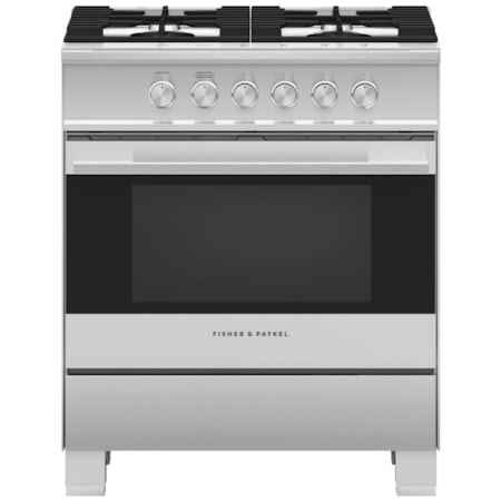 30" Free Standing Gas Range