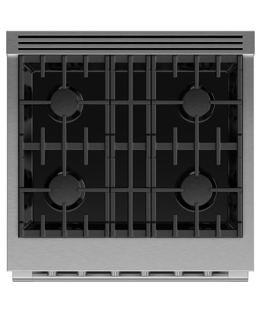 Fisher and Paykel Gas Ranges 30" Free Standing Gas Range