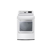 7.3 cu. ft. Ultra Large Capacity Smart wi-fi Enabled Electric Dryer with Sensor Dry Technology