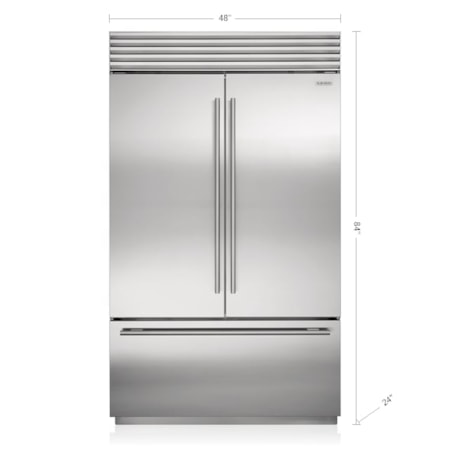 French Door Built In Refrigerator