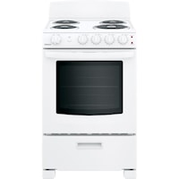 Hotpoint(R) 24" Free-Standing Front-Control Electric Range