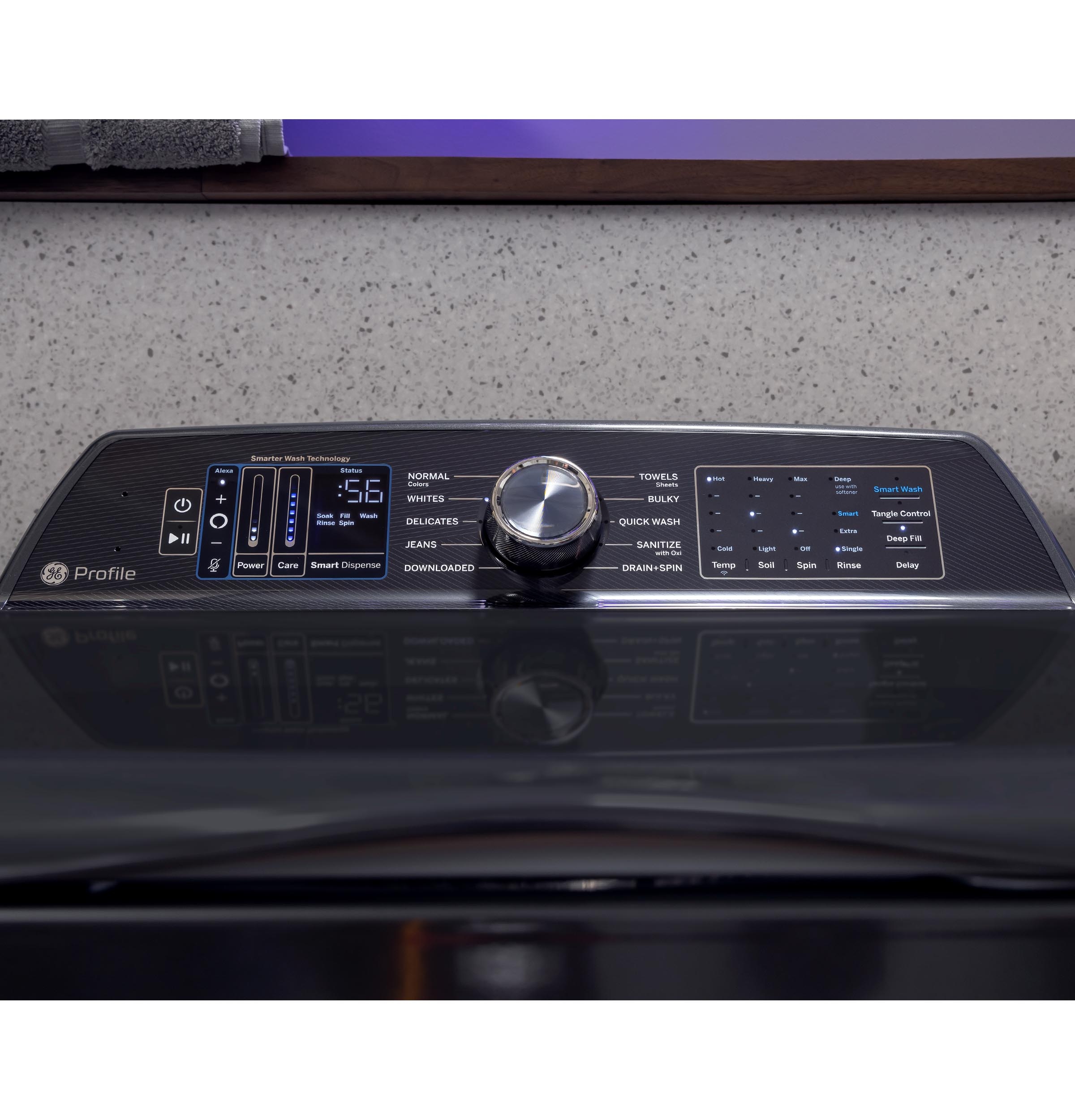 GE Appliances Laundry High Efficiency Top Load Washer