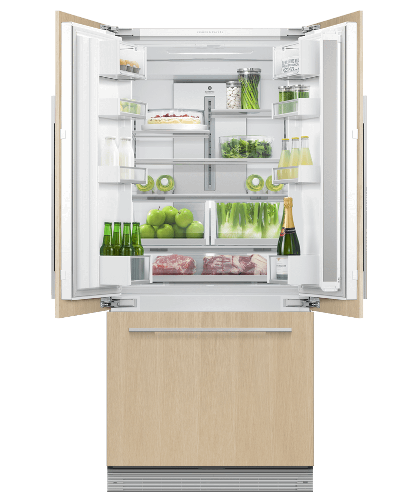 French Door Built In Refrigerator