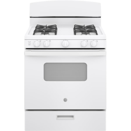 30" Free Standing Gas Range