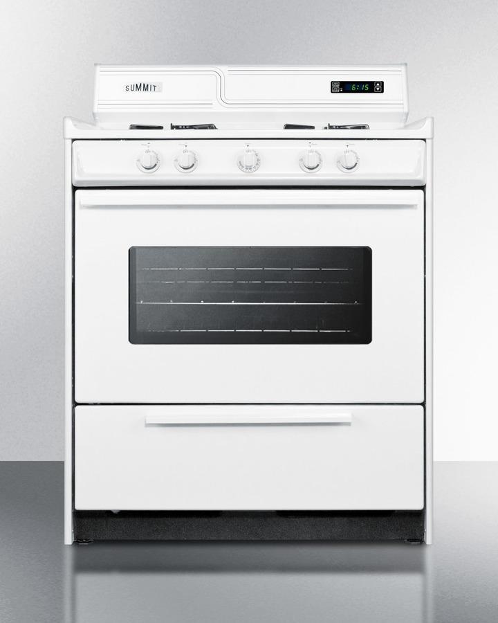 Summit Gas Ranges 30" Free Standing Gas Range