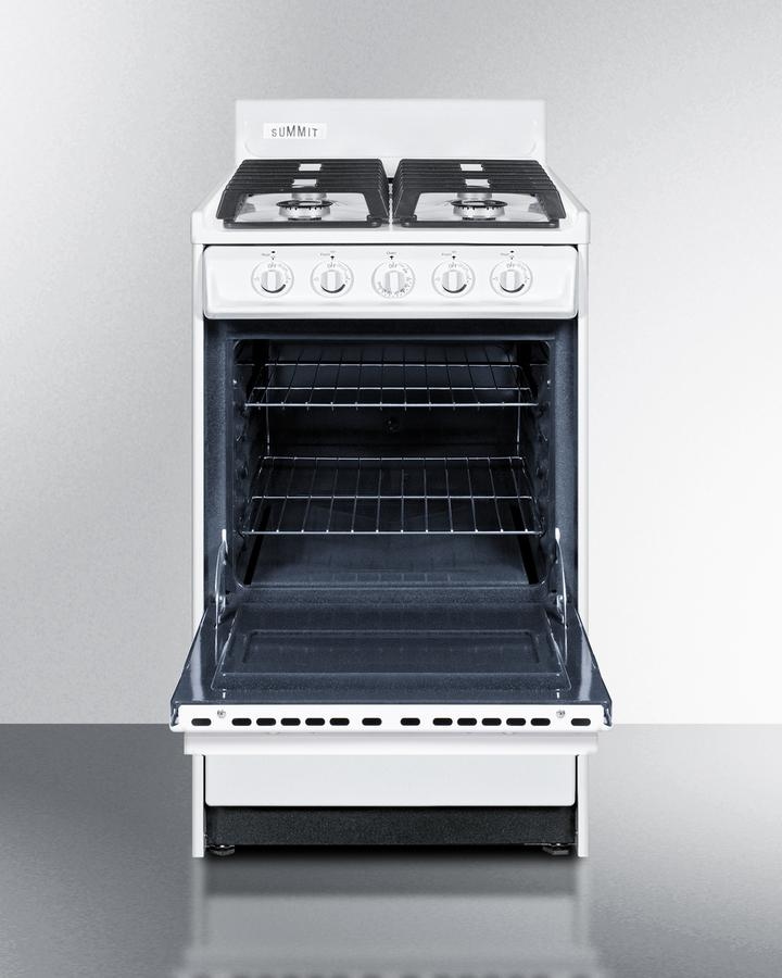 20" Free Standing Gas Range