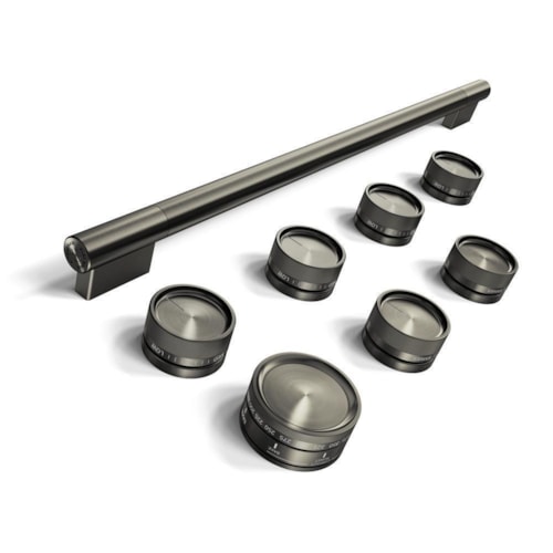 Black Ore Handle And Knob Hardware Accessory Kit For Kitchenaid® 36" Commercial-style Gas Range