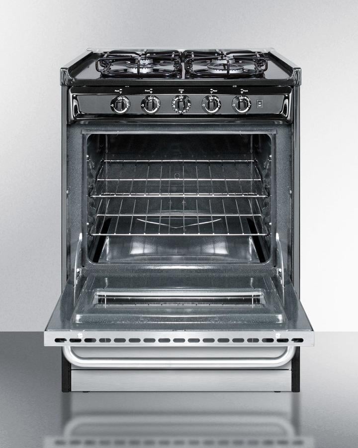 24" Free Standing Gas Range