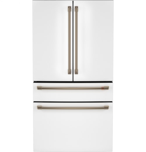 Caf(Eback)™ Energy Star® 23.2 Cu. Ft. Smart Counter-Depth 4-Door French-Door Refrigerator With Dual-Dispense Autofill Pitcher