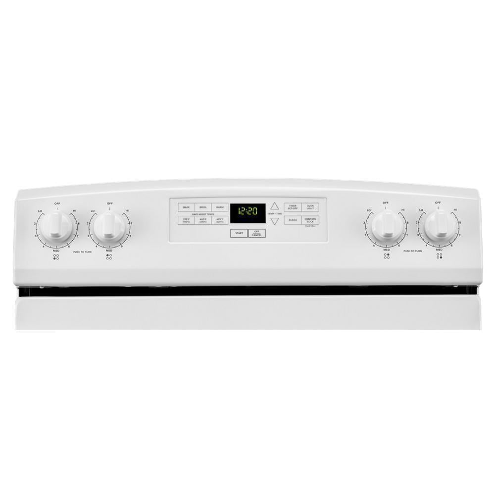 Amana ACR4303MFW 30inch Amana(R) Electric Range with Bake Assist Temps