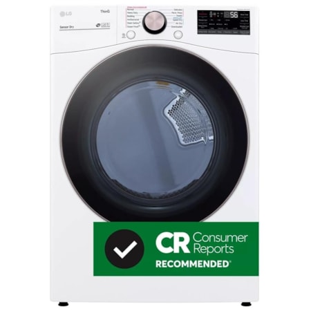 LG Appliances Front Load Electric Dryer