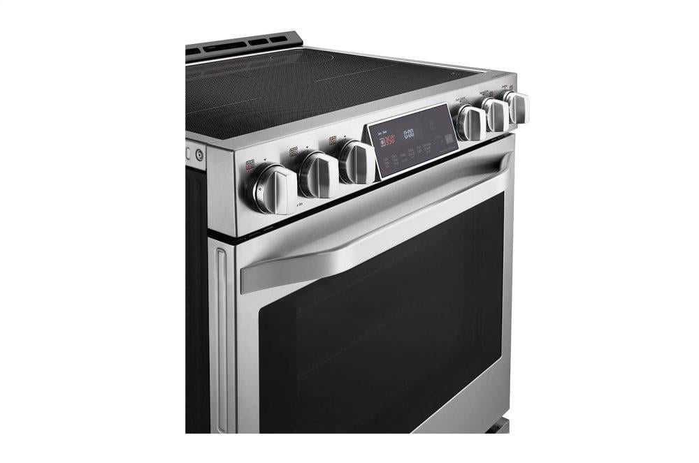 LG Appliances LSIS3018SS LG STUDIO 6.3 cu. ft. Induction Slidein Range with ProBake Convection