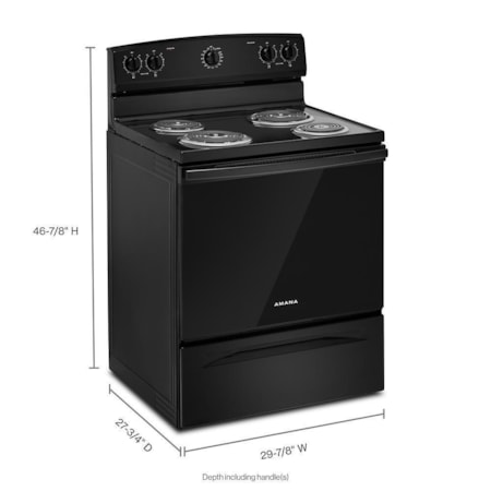 Amana Freestanding Electric Coil Range