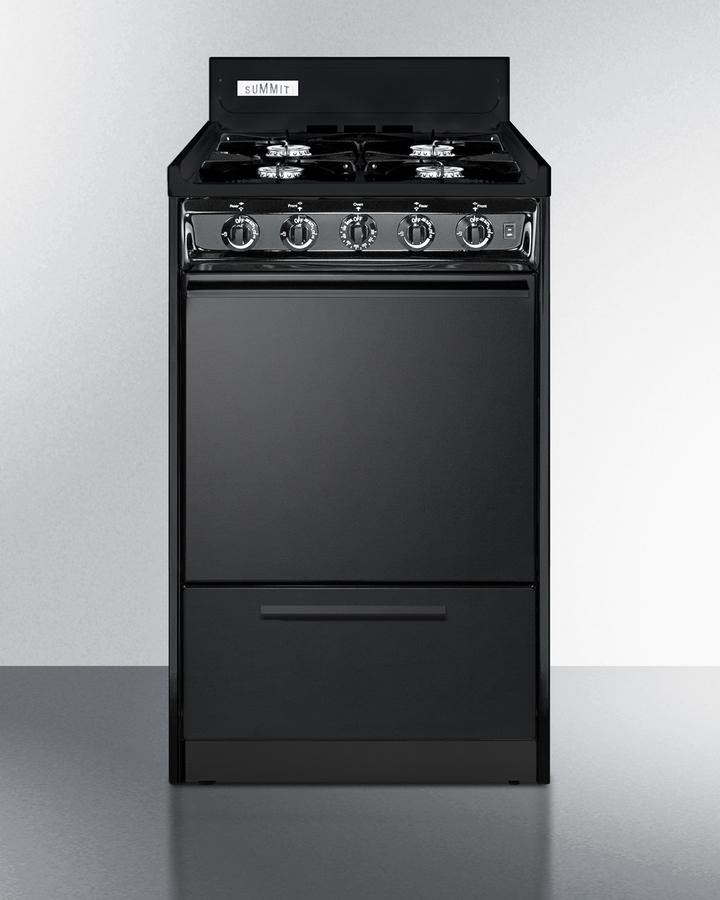 20" Free Standing Gas Range