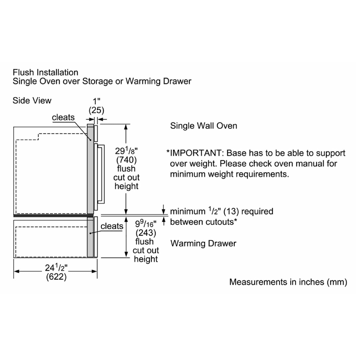 Bosch Electric Ranges Warming Drawer