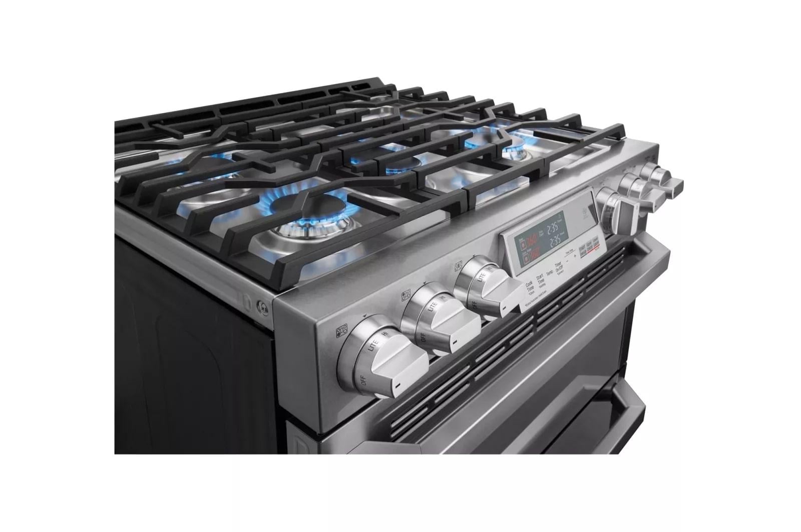 LG Gas Ranges LG Dual Fuel Double Oven