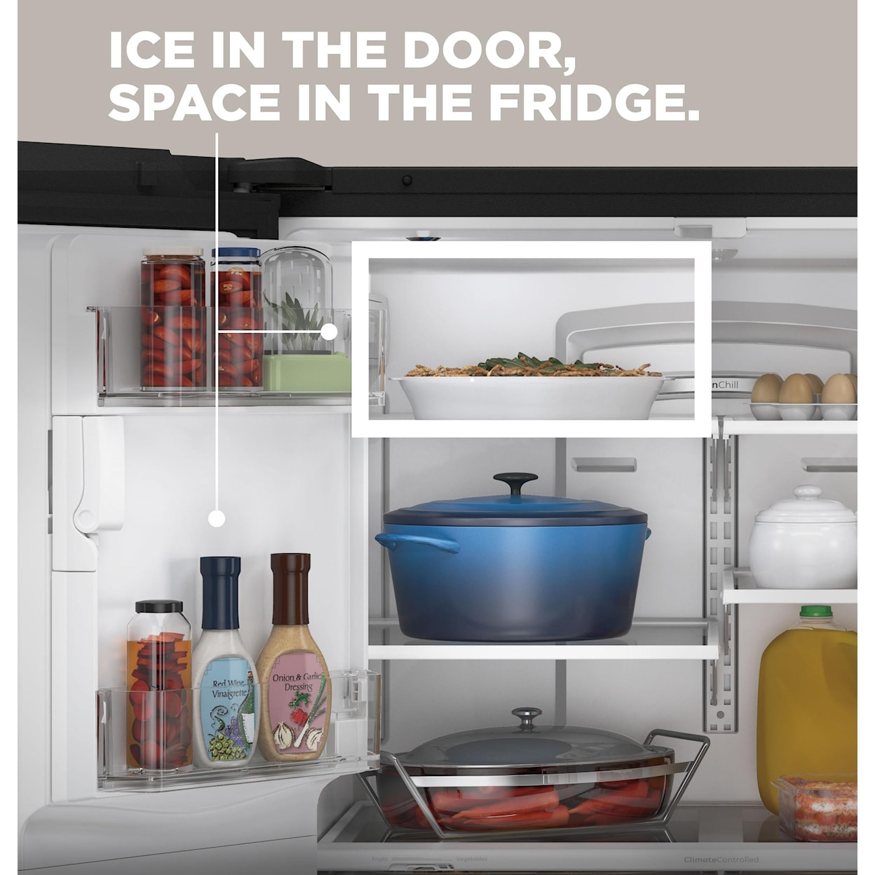 GE Appliances Refrigerators French Door Freestanding Refrigerator