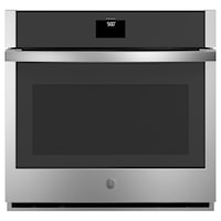 Ge(R) 30" Smart Built-In Self-Clean Convection Single Wall Oven With No Preheat Air Fry
