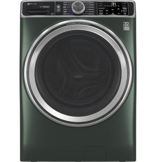 Ge Profile™ 5.5 Cu. Ft. Capacity Smart Front Load Energy Star® Steam Washer With Ultrafresh Vent System+ And Smart Wash & Smart Rinse