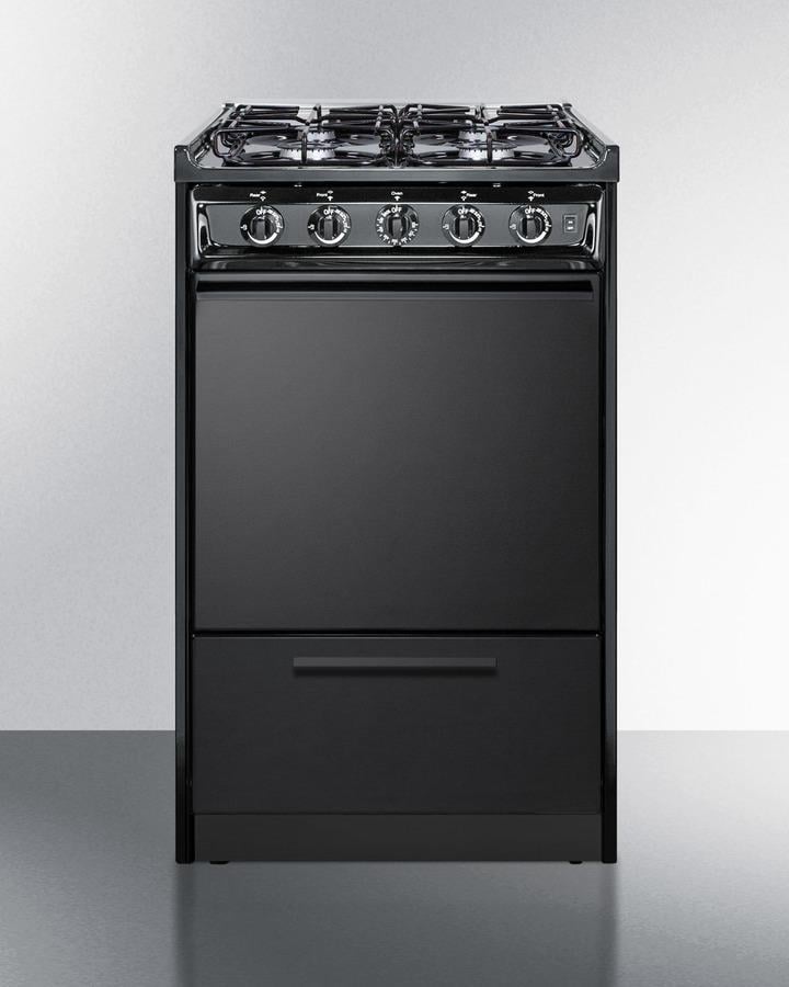 Summit TTM1107CRS 20" Wide Gas Range Simon's Furniture Range