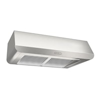 Broan(R) Elite 36-Inch Under-Cabinet Range Hood W/ Light, Stainless Steel