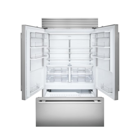 French Door Built In Refrigerator