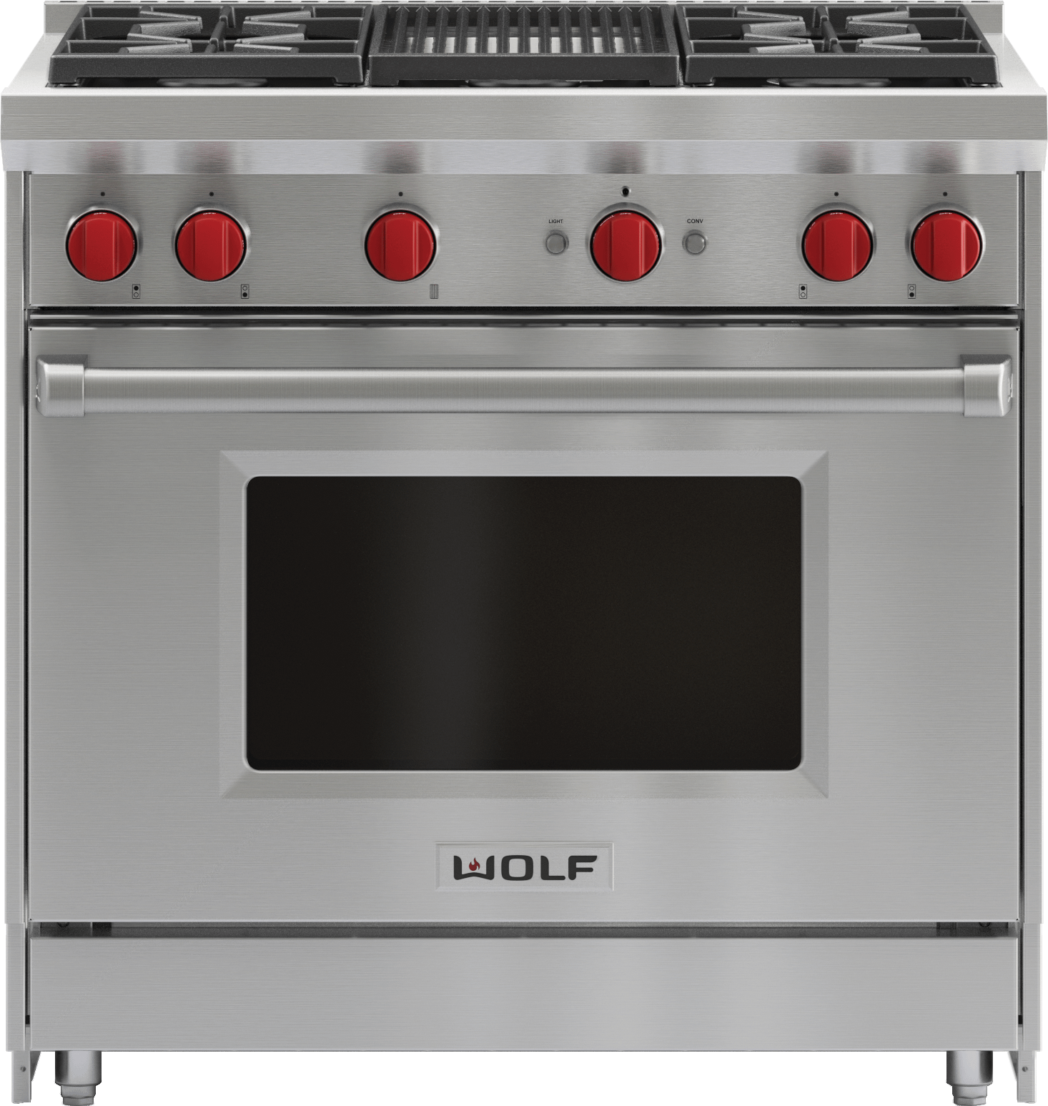 36" And Larger Free Standing Gas Range