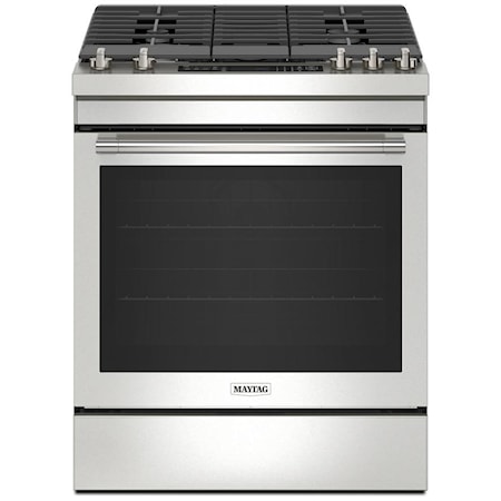 Maytag GAS Range with Air Fryer and Basket - 5.0 Cu. ft.