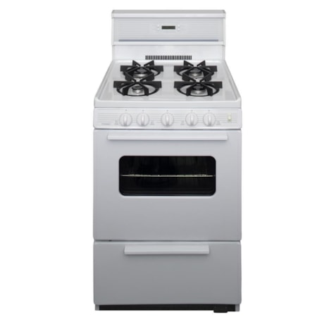 24" Free Standing Gas Range