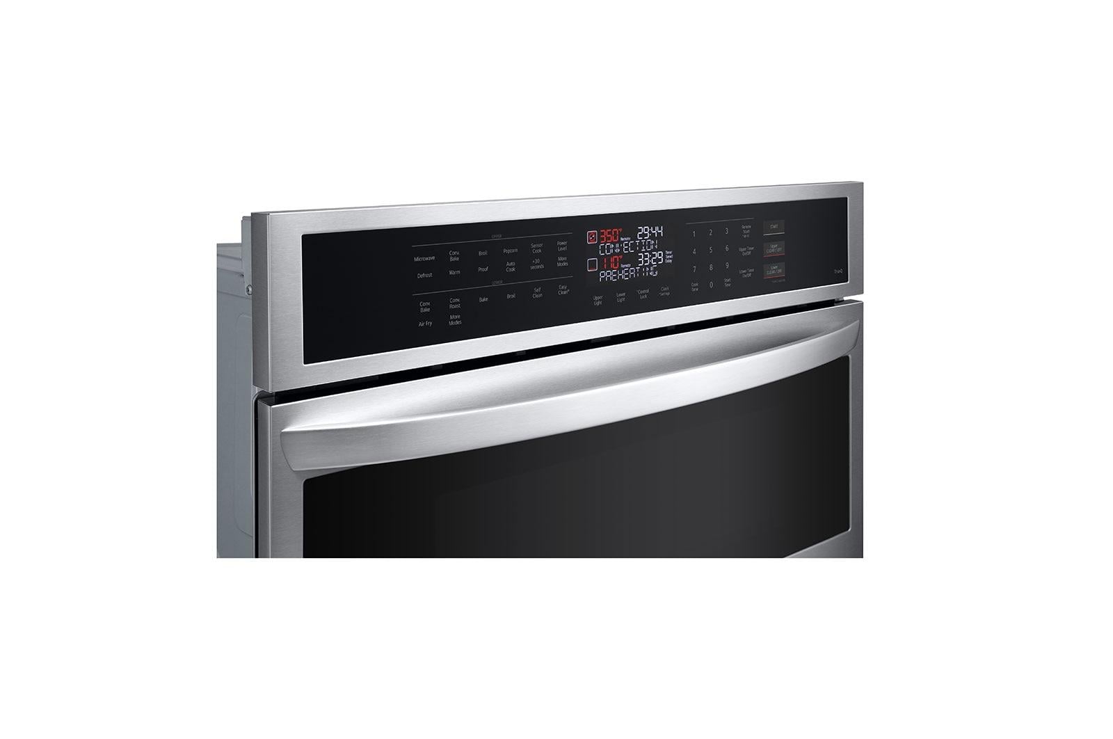 LG Appliances WCEP6423F 1 7 4 7 Cu Ft Smart Combination Wall Oven   7d9f1c7965074afaa58476503685af6b 