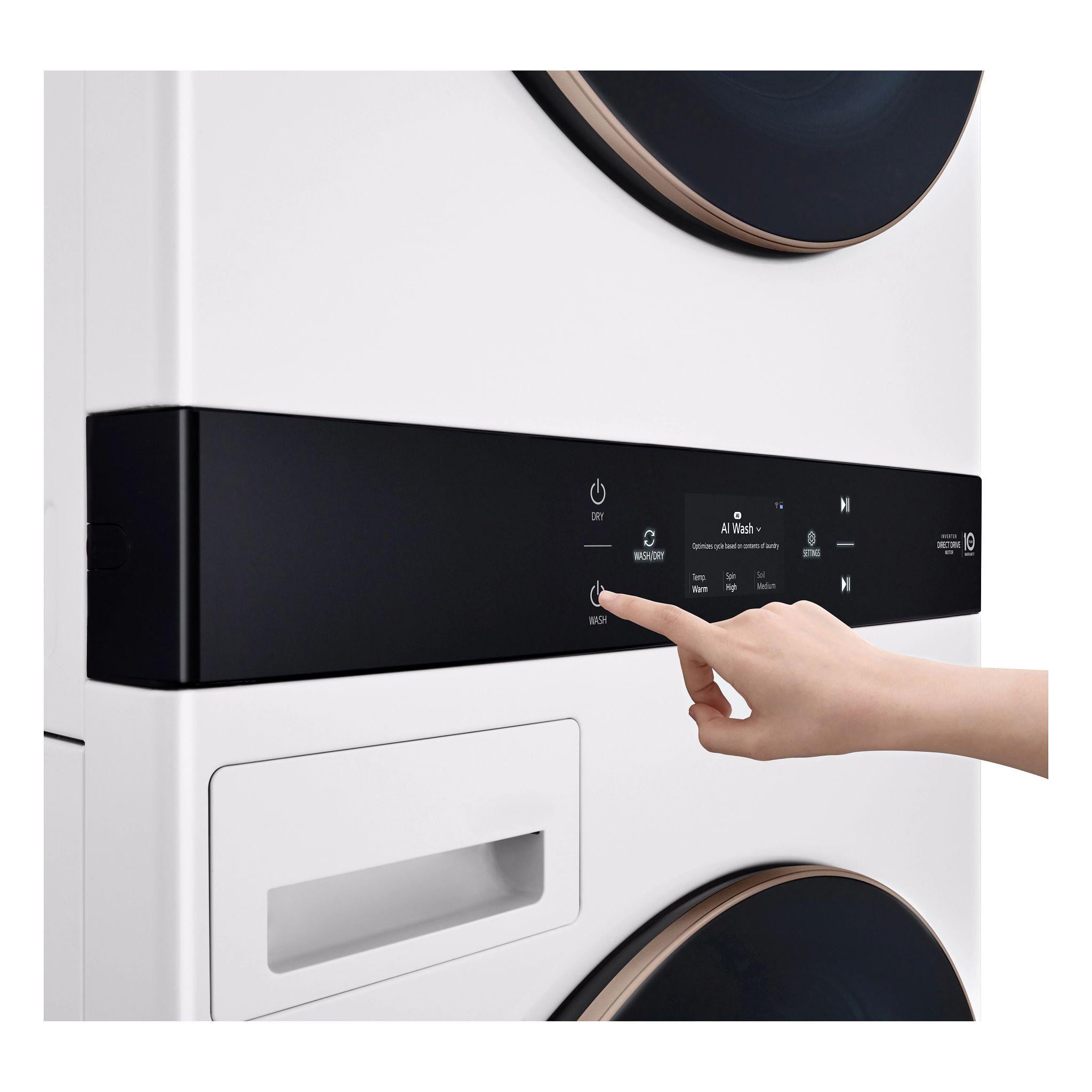 LG Combination Washer and Gas Dryer